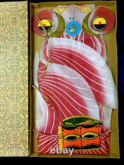 1970-80s Chinese koi fish kite Beijing rare mint In Box vintage Peoples Republic