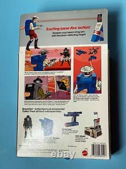 1986 LASER FIRE BRAVESTARR Action Figure MINT SEALED In Box RARE Mattel MIB