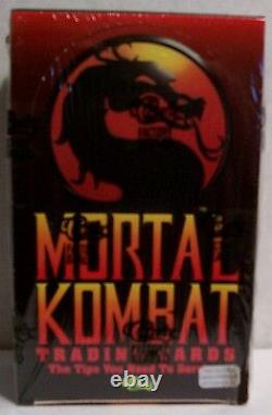 1992 Classic Mortal Kombat Factory Sealed Box Of 36 Packs Very Rare