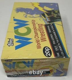 1992 WCW TOPPS World Championship Wrestling Trading CARD Factory Sealed BOX Rare