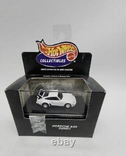 1998 Hot Wheels Collectibles Black Box PORSCHE 930 TURBO WHITE Sealed RARE