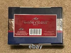 2012 Leaf Cut Signature Edition Sports Icons Hobby Box with Josh Gibson Card RARE