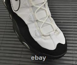 2012 Nike Air Max Uptempo 95 White Black Teal UK12 EUR47.5 BASKETBALL RARE