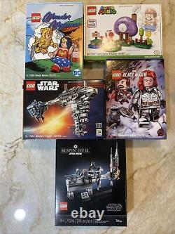 2020 LEGO SDCC LIMITED EDITION SETS 77904 77905 77906 77907 75294 Retired Rare