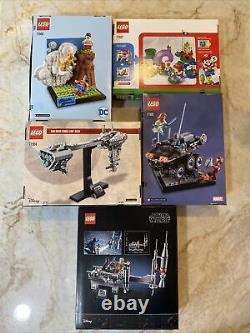 2020 LEGO SDCC LIMITED EDITION SETS 77904 77905 77906 77907 75294 Retired Rare