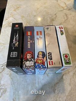 2020 LEGO SDCC LIMITED EDITION SETS 77904 77905 77906 77907 75294 Retired Rare