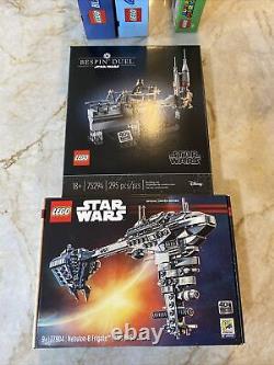 2020 LEGO SDCC LIMITED EDITION SETS 77904 77905 77906 77907 75294 Retired Rare