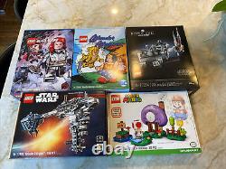 2020 LEGO SDCC LIMITED EDITION SETS 77904 77905 77906 77907 75294 Retired Rare