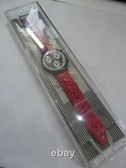 A Rare 1995 Swatch Chrono Watch'RALLYE' SCM403, New Batt, Boxed, Papers