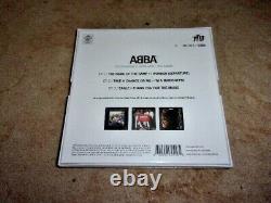ABBA THE ALBUM THE SINGLES very rare 3 x Coloured 7 Singles Box Set New