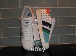 ADIDAS SUPERSTAR CITY SERIES TRIBUTE. Rare, UK9.5, US10, new, boxed