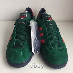 Adidas Blackburn Green Suede Size 8.5 Trainers New With Tags & OG Box Rare