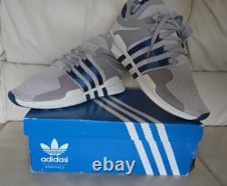 Adidas EQT Support ADV Primeknit Brown Blue New Boxed UK 11 / US 11.5 Rare 2017