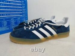 Adidas Gazelle indoor RARE Trainers VINTAGE 2014 Mens Size UK 10.5 # no box lid