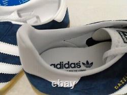 Adidas Gazelle indoor RARE Trainers VINTAGE 2014 Mens Size UK 10.5 # no box lid