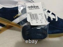 Adidas Gazelle indoor RARE Trainers VINTAGE 2014 Mens Size UK 10.5 # no box lid