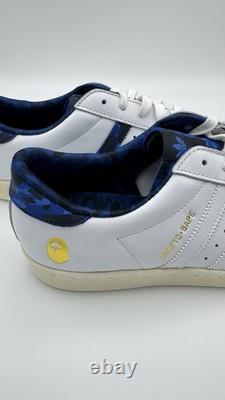 Adidas Superstar 80v Undefeated X BAPE New Boxed Rare Deadstock UK 10 UNDFTD