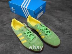 Adidas Trimm Master Trainers In Green And Yellow Uk Size 9 New In Box Rare
