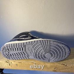 Air Jordan 1 Mid SE Craft Men's Shoes size UK 10 RARE glow in the dark BLUE NAVY