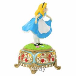 Alice in Wonderland Figure With Music Box Disney store Japan Kawaii Rare