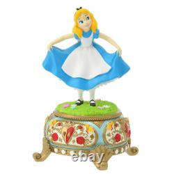 Alice in Wonderland Figure With Music Box Disney store Japan Kawaii Rare