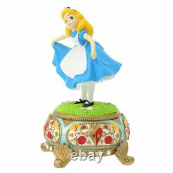 Alice in Wonderland Figure With Music Box Disney store Japan Kawaii Rare