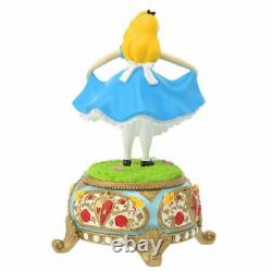Alice in Wonderland Figure With Music Box Disney store Japan Kawaii Rare
