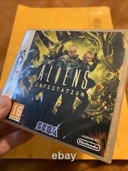 Aliens Infestation Nintendo DS BRAND NEW FACTORY SEALED Very Rare Retro