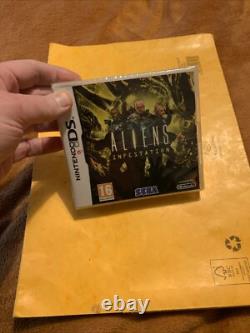 Aliens Infestation Nintendo DS BRAND NEW FACTORY SEALED Very Rare Retro