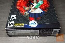 American McGee's Alice Big Box (PC 2000) FACTORY SEALED! RARE! EX