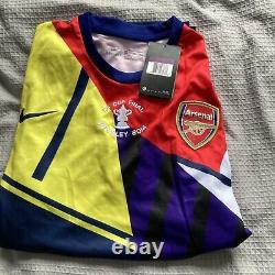 Arsenal f. C. London 20 years nike FA cup Wembley 2014 mega rare new in box XL