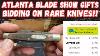 Atlanta Blade Show Gifts Bidding On Rare Knives