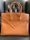 Auth Hermes Limited Edition Shadow Gold Color Birkin Bag 35 New Y Stamp Box Rare