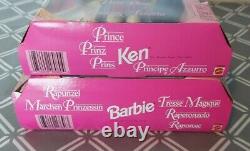 BARBIE RAPUNZEL & PRINCE KEN Dolls NEW BOXED VINTAGE 1997 Doll RARE MATTEL