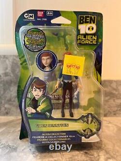 BEN 10 alien force GWEN TENNYSON -carded figure brand new boxed rare