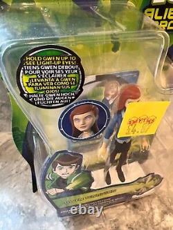 BEN 10 alien force GWEN TENNYSON -carded figure brand new boxed rare