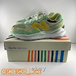 BNIB New Balance X Staud M5740SQ RARE Green Suede UK 9.5 US 10 EU 44