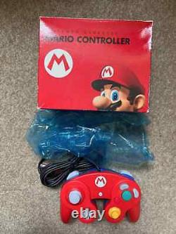 BRAND NEW NINTENDO CLUB MARIO Official Boxed Nintendo GameCube Controller RARE