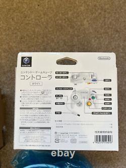 BRAND NEW NINTENDO Official Boxed Nintendo GameCube Controller WHITE RARE