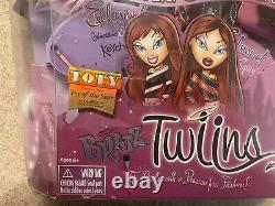 BRATZ Twiins 2-in1! Phoebe & Roxxi Doll Set 1st Edition NEW in Box RARE