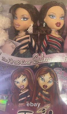 BRATZ Twiins 2-in1! Phoebe & Roxxi Doll Set 1st Edition NEW in Box RARE