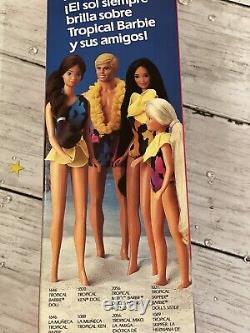 Barbie Teresa Vintage Doll Tropical NRFB BOXED RARE HTF Hispanic 1985 Fab Cond