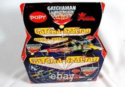 Battle of the Planets Gatcha-Spaltan Spaceship 6inches long New Sealed Box Rare