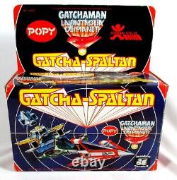 Battle of the Planets Gatcha-Spaltan Spaceship 6inches long New Sealed Box Rare