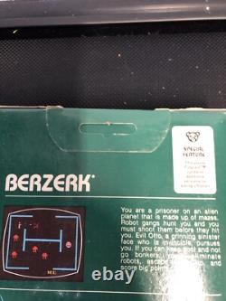 Berzerk Atari 2600 Rare 1982 Vintage Video Game Sealed New Boxed Green Box NTSC