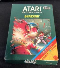 Berzerk Atari 2600 Rare 1982 Vintage Video Game Sealed New Boxed Green Box NTSC