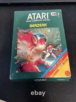 Berzerk Atari 2600 Rare 1982 Vintage Video Game Sealed New Boxed Green Box NTSC