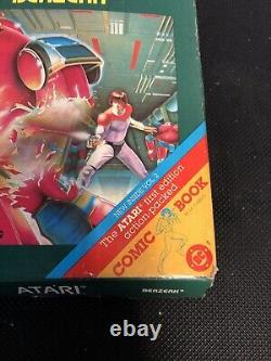 Berzerk Atari 2600 Rare 1982 Vintage Video Game Sealed New Boxed Green Box NTSC