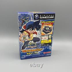 Beyblade Dragoon V2 Gunmetal Nintendo GameCube Edition Takara Boxed NEW RARE