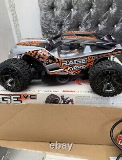 Boxed Kyosho rage ve rare brushless rc car Mint Condition